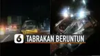 Kecelakaan melibatkan kurang lebih 8 mobil di area Monumen Jogja Kembali (Monjali).