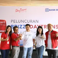 BANK BRI gandeng Daytrans merilis kartu BRIZZI Co-branding edisi khusus pada Rabu (10/9/17). (Foto: Bintang.com/Daniel Kampua)