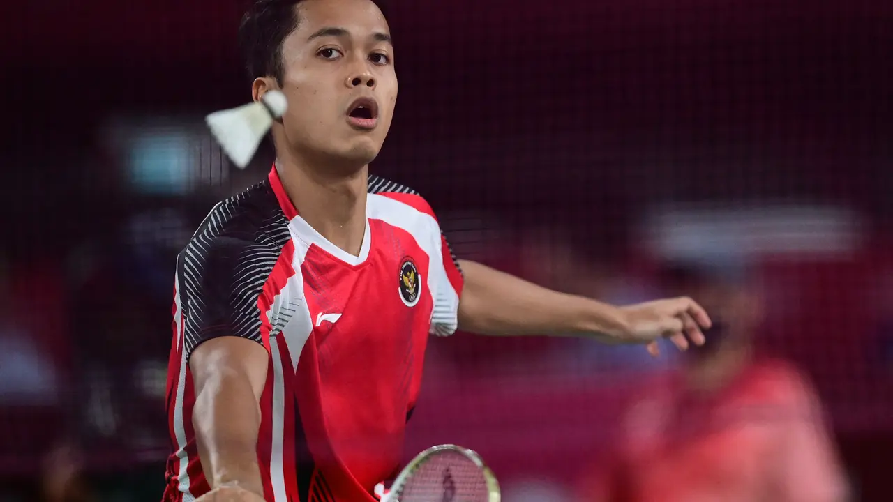 Anthony Sinisuka Ginting - Badminton - Olimpiade Tokyo 2020