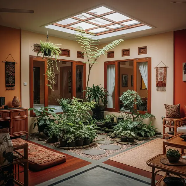 9 Inspirasi Rumah 1 Lantai dengan Vibes Tropical dan Nuansa Hangat, Solusi Hunian Asri