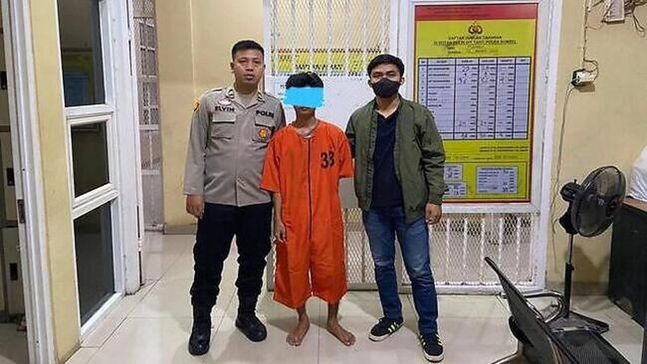 YAP (21) mahasiswa di Palembang ditangkap polisi pada Kamis (26/01/2022) usai membawa kabur dan menyetubuhi pacarnya yang berusia di bawah umur. (ISTIMEWA)