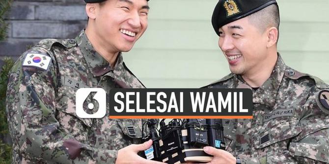 VIDEO: Taeyang dan Daesung Resmi Pulang dari Wajib Militer