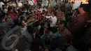 104 siswa TK dan PAUD dari Rusunawa Marunda mendatangi Balai Kota, Jakarta, Selasa (22/4/14). (Liputan6.com/Herman Zakharia)