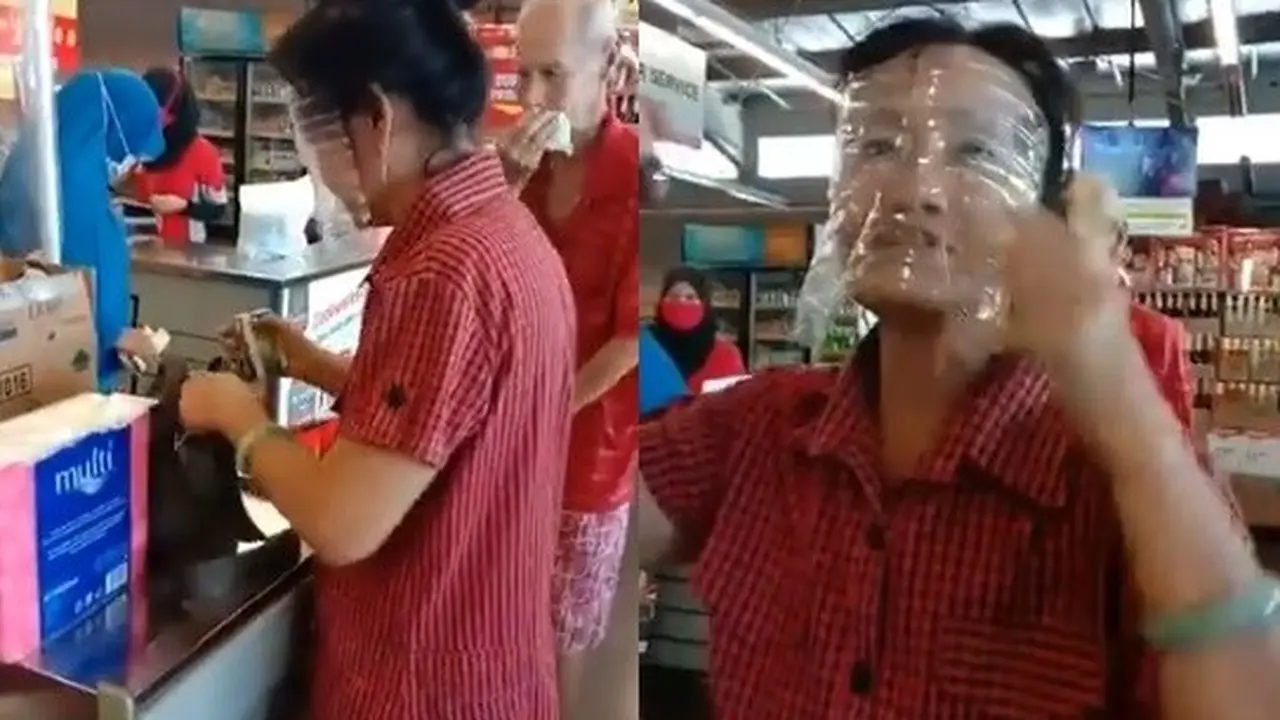 Ibu ini modifikasi botol plastik bekas sebagai pengganti masker