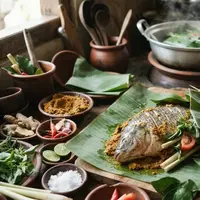 Resep Pepes Ikan Mas Kemangi dengan Bumbu Halus Tanpa Santan (AI Generated)