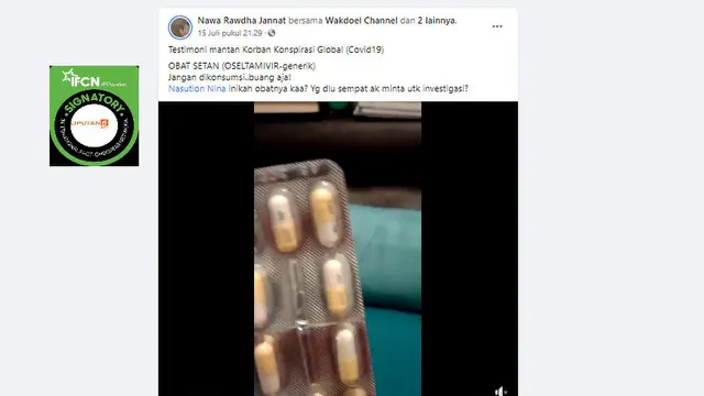 Ngolake Nian Men Bawang Putih Biso Ngeluarke Cairan di Paru-Paru Samo Oseltamivin Obat Berbahayo