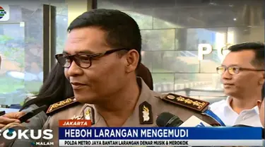 Kombes Polisi Argo Yuwono menanggapi kabar yang marak di media sosial terkait adanya larangan tersebut.