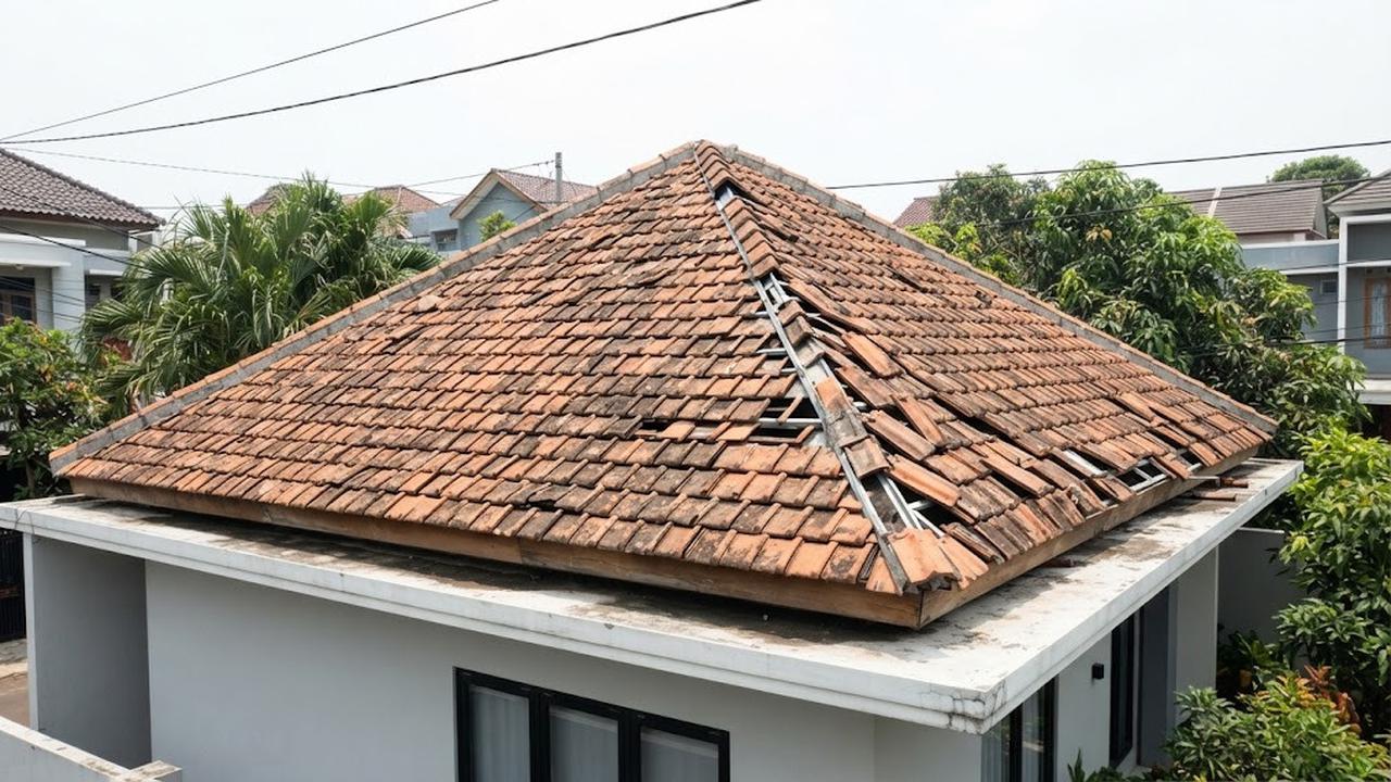 10 Tanda Atap Rumah Mulai Bermasalah yang Sebaiknya Tidak Diabaikan Sebelum Terlambat