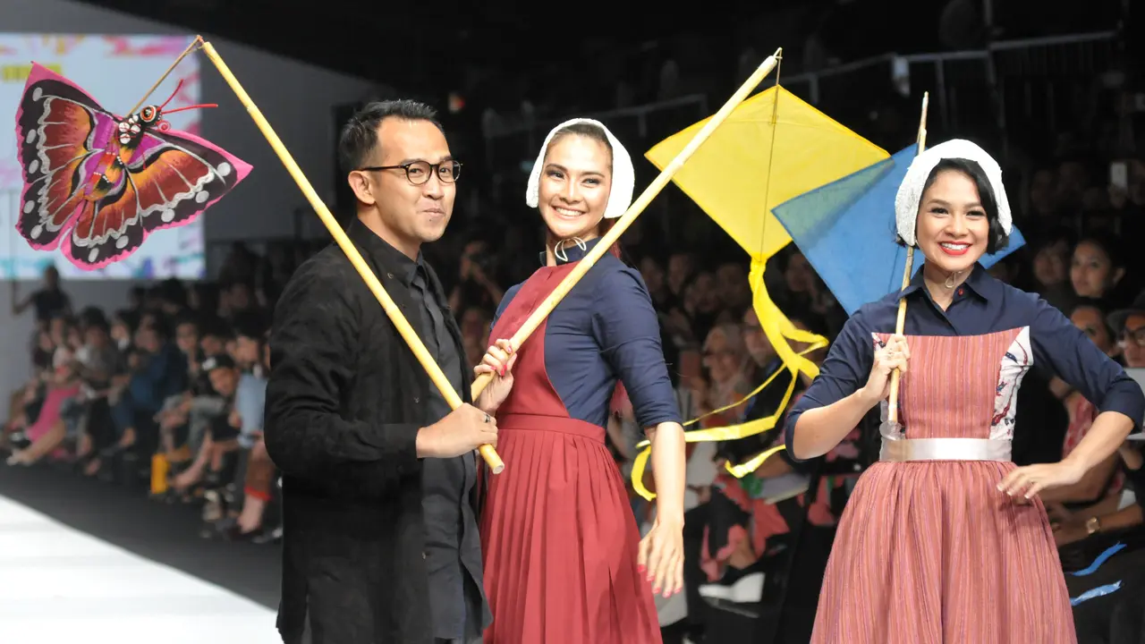 Jakarta Fashion Week 2015 Grazia Glitz n Glam - Iwet Ramadhan & Andien 3