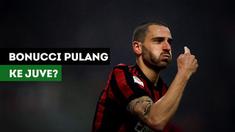 Leonardo Bonucci diisukan akan kembali ke Juventus setelah satu musim bersama AC Milan.