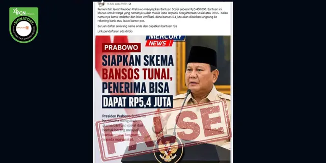 Daftar Hoaks Bantuan yang Mencatut Prabowo, Ada Hasil Manipulasi AI