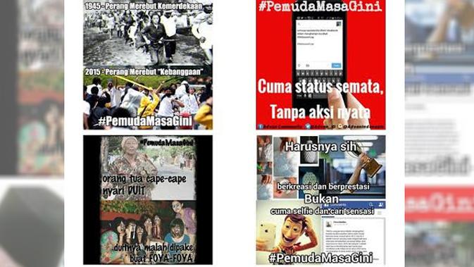  Meme  PemudaMasaGini Sindir Perilaku Pemuda Masa  Kini  