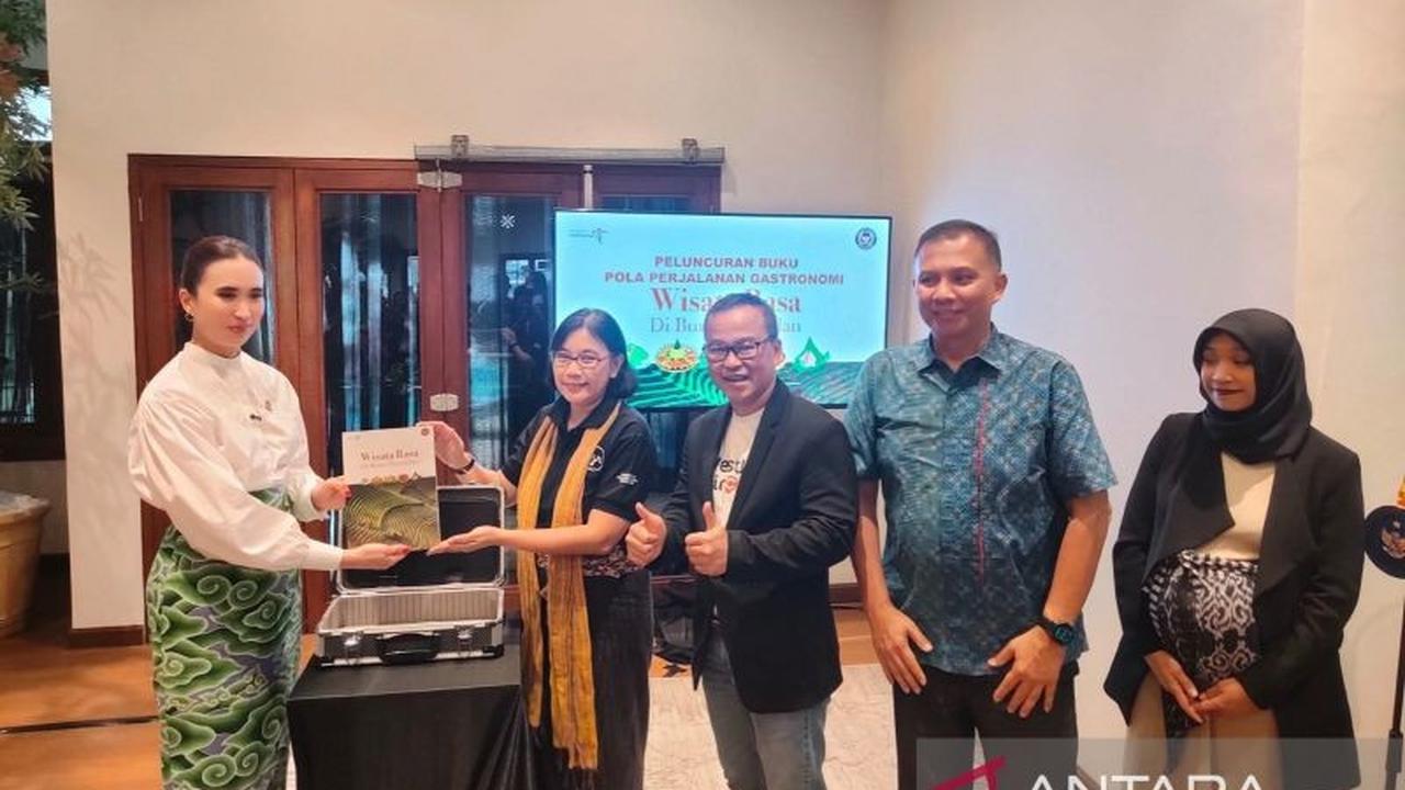 Indonesia Peringkat 7 Dunia Gastronomi, Buku Wisata Rasa Bumi Pasundan Perkuat Posisi Global