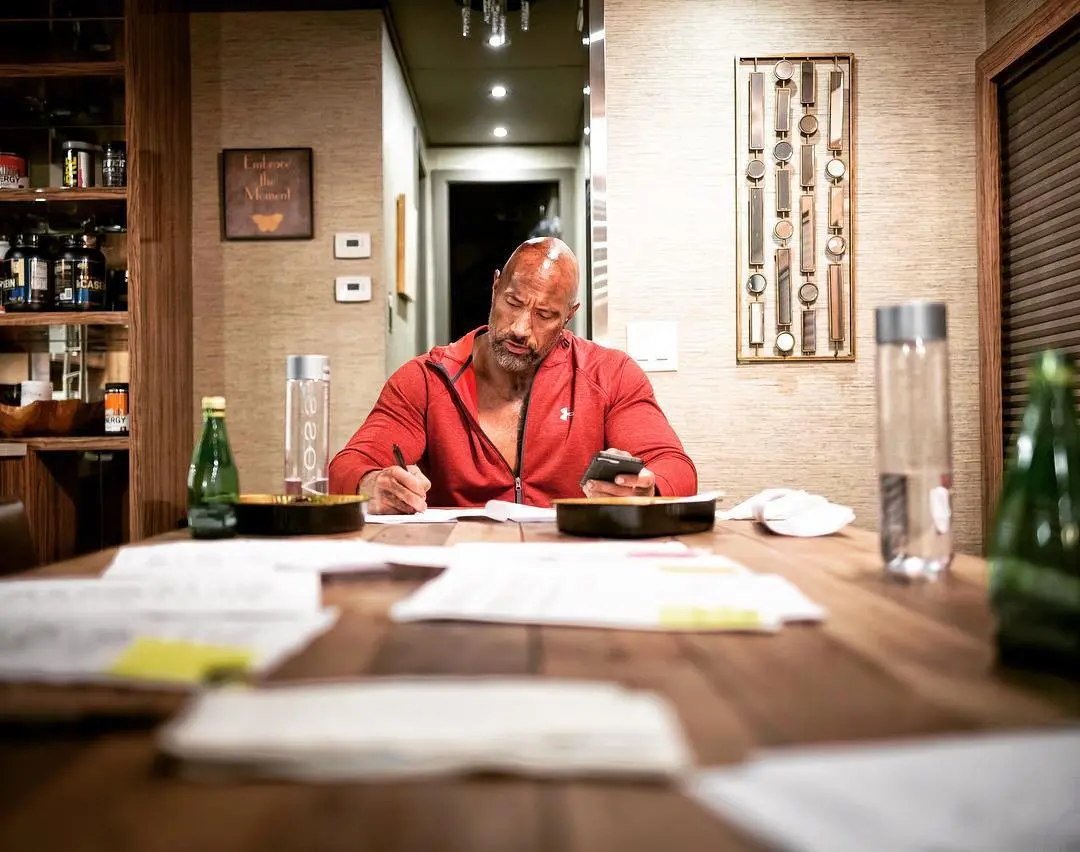 Dwayne Johnson alias The Rock. (Instagram - @therock)