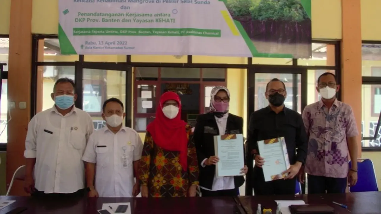 Yayasan Kehati menjalin kerja sama dengan Dinas Kelautan dan Perikanan Provinsi Banten