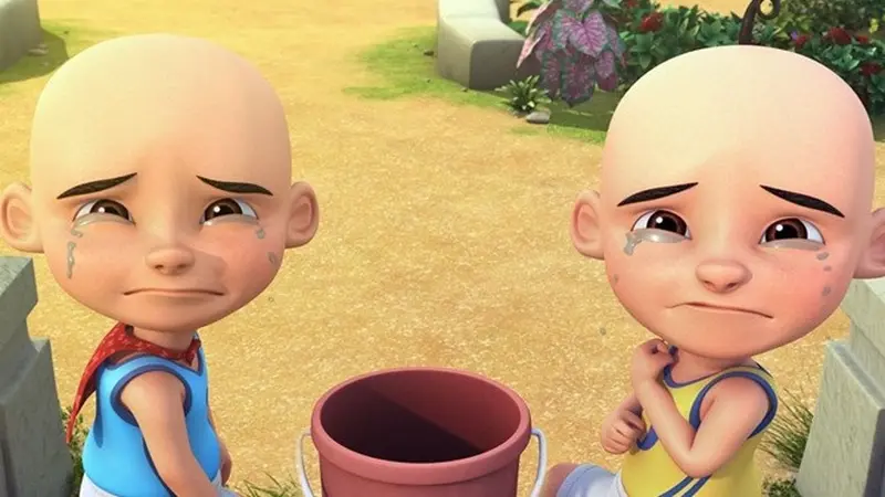 6 Editan Foto upin da Ipin Jadi Oppa Korea Ini Geleng Kepala