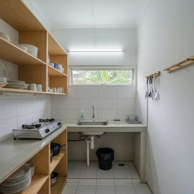 9 Desain Dapur Kecil Sederhana Budget 10 Juta untuk Rumah Sempit, Fungsional dan Estetik