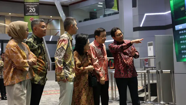 Pencatatan saham PT Dunia Virtual Online Tbk (AREA) di Bursa Efek Indonesia (BEI), Senin (1/4/2024). (Foto: BEI)