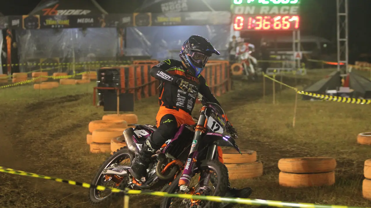 Lantian Juan Buktikan Kemampuan di Trial Game Dirt 2023 Seri Keempat