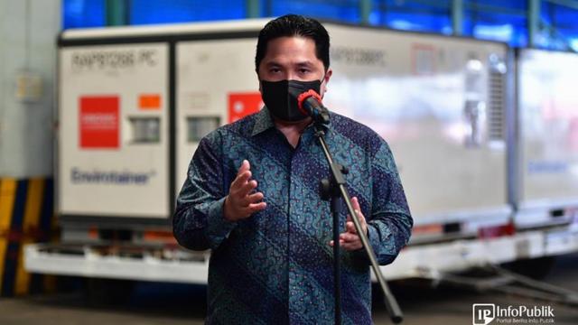 Menteri BUMN Erick Thohir