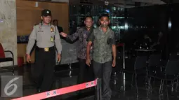 Nurhadi diperiksa KPK sebagai saksi Direktur PT Kreasi Dunia Keluarga, Doddy Ariyanto Supeno yang telah menjadi tersangka kasus dugaan suap penanganan PK di PN Jakpus, Jakarta, Jumat (3/6). (Liputan6.com/Helmi Afandi)
