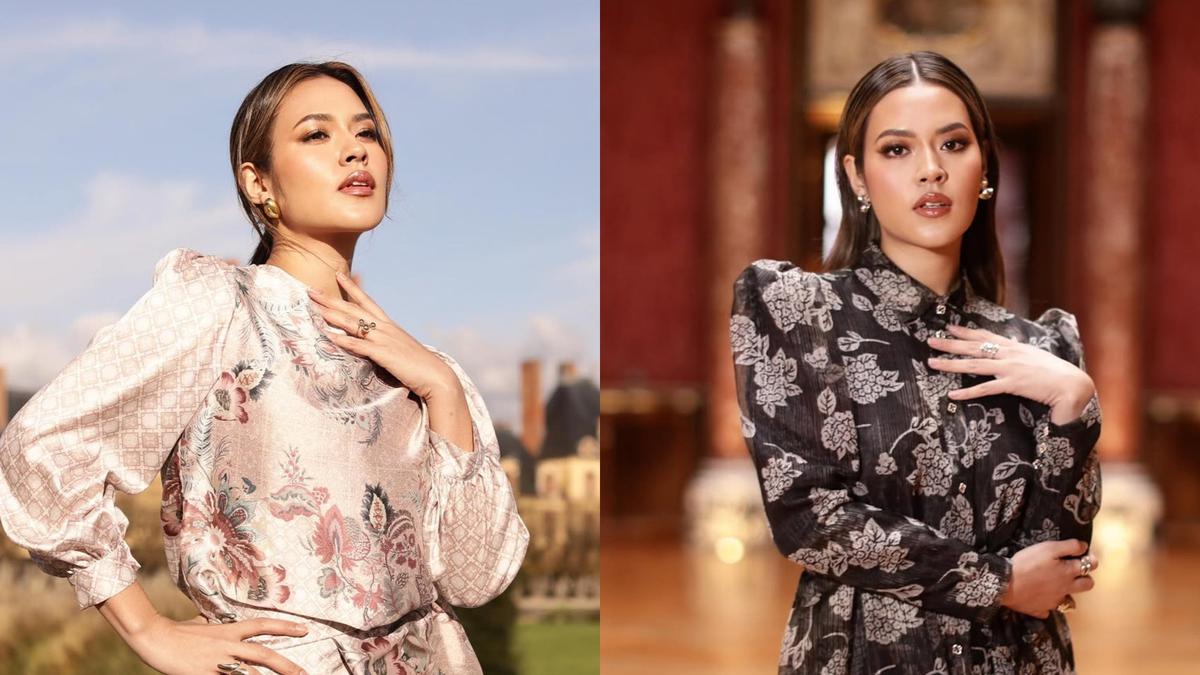 Inspirasi Gaya Raisa Kenakan Dress dan Blouse Print, Jadi Inspirasi Tampil Elegan di Hari Lebaran