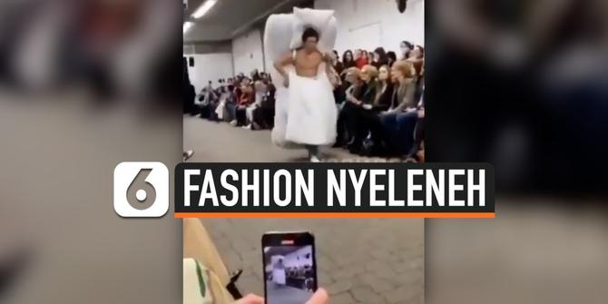 VIDEO: Desainer Jadikan Kasur Sebagai Tren Baru Fesyen