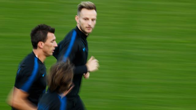 Melihat Latihan Timnas Kroasia Jelang Hadapi Prancis di Final