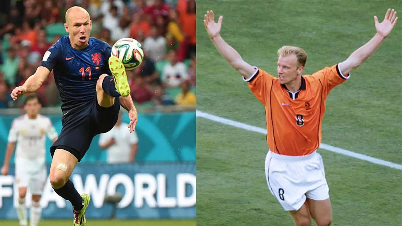 Arjen Robben vs Dennis Bergkamp