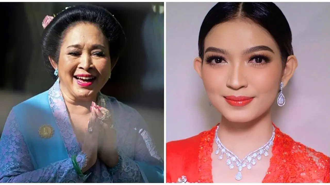 6 Penampilan Titiek Soeharto di Pelantikan Prabowo, Dibandingkan dengan Selvi Ananda
