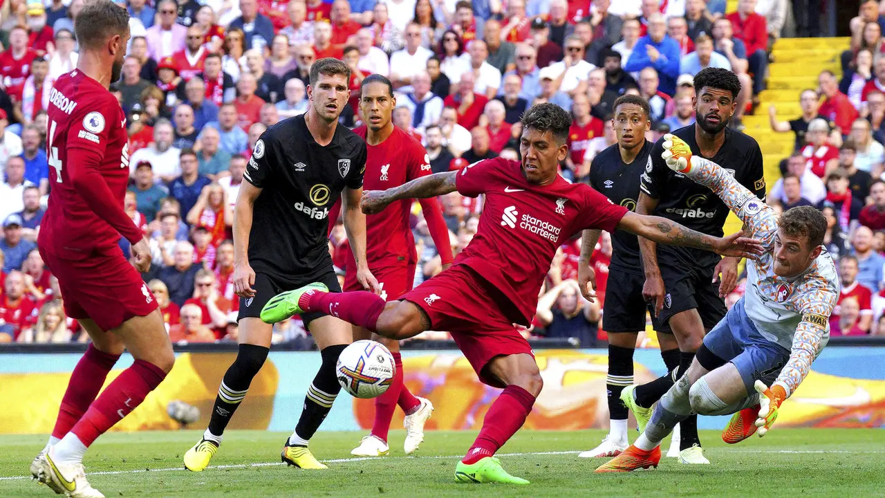 Foto: Liverpool Samai Rekor Manchester United usai Menang 9-0 atas Bournemouth di Liga Inggris