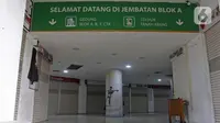 Pasar Tanah Abang Senin Tidak Jadi Dibuka