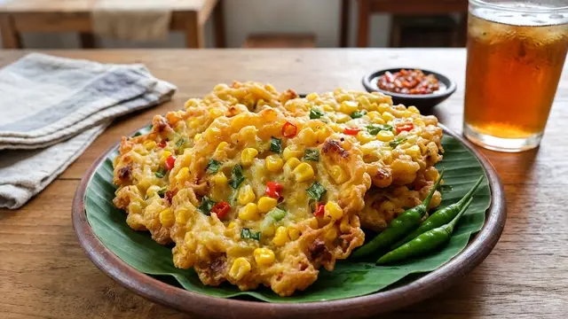 Resep Bumbu Dasar Dadar Jagung/AI Generated