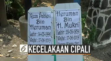 Lima dari dua belas korban tewas kecelakaan beruntun di Tol Cipali ternyata masih satu keluarga. Mereka baru saja kembali setelah berlibur bersama.