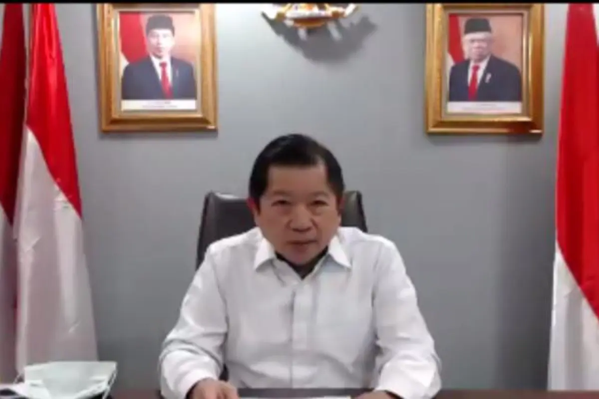 Keynote Speaker selanjutnya dalam web seminar ini adalah Menteri Perencanaan Pembangunan Nasional/Kepala Bappenas Suharso Monoarfa (Istimewa)