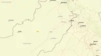 Gempa Bumi Dangkal Magnitudo 5,3 Guncang Pakistan