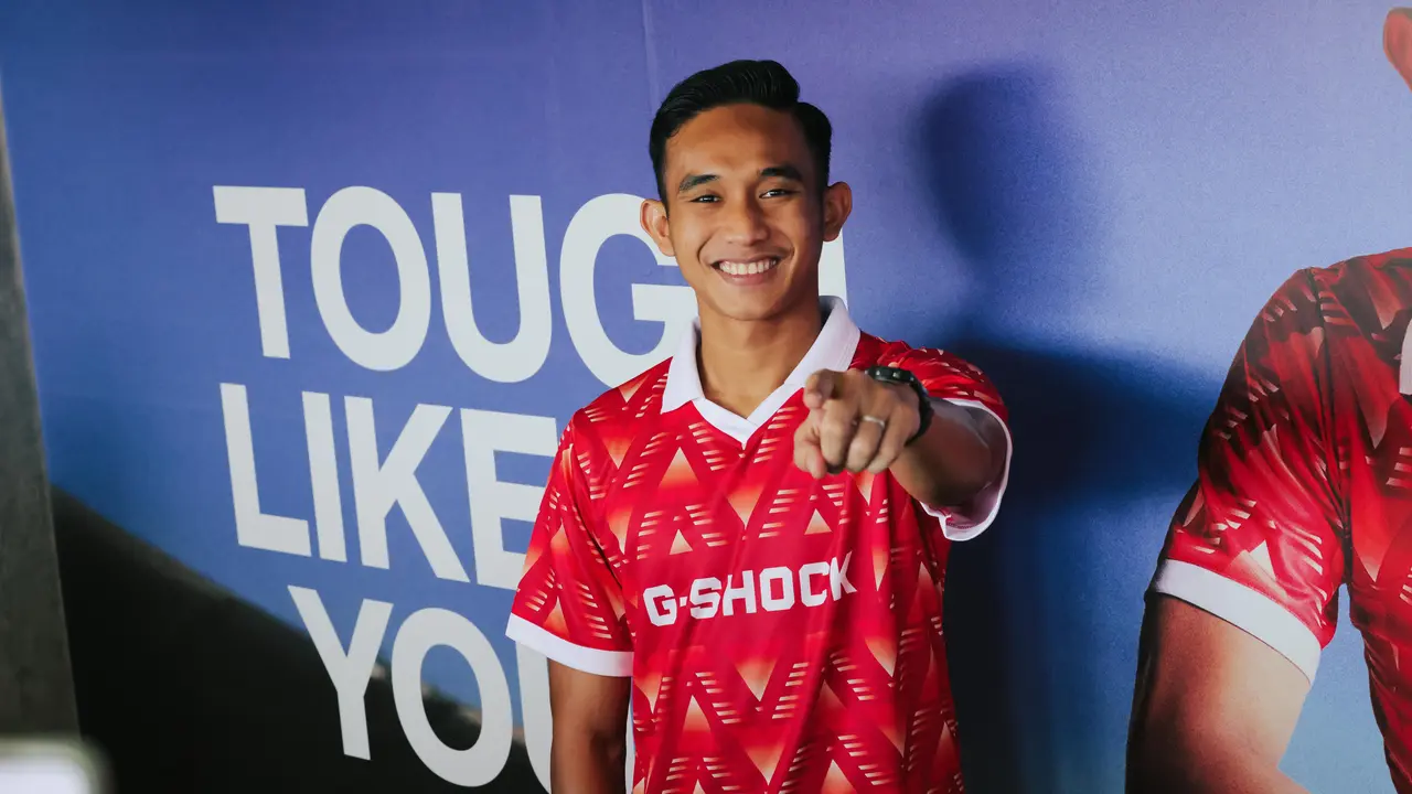Potret Pesepak Bola Rizky Ridho Jadi Brand Ambassador G-SHOCK Terbaru