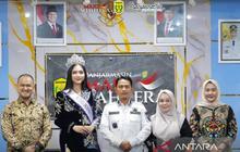 Putri Indonesia Kalsel Talita Fatimah Siap Angkat Budaya Sungai Banjarmasin ke Nasional