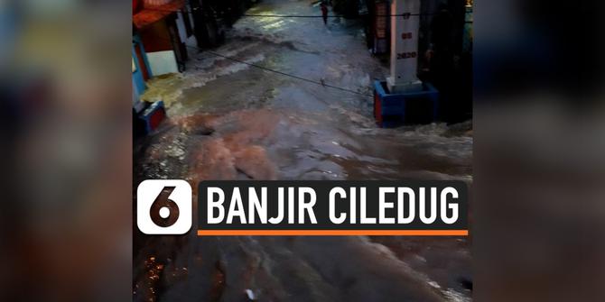 VIDEO: Banjir Telah Memasuki Perumahan Ciledug Indah