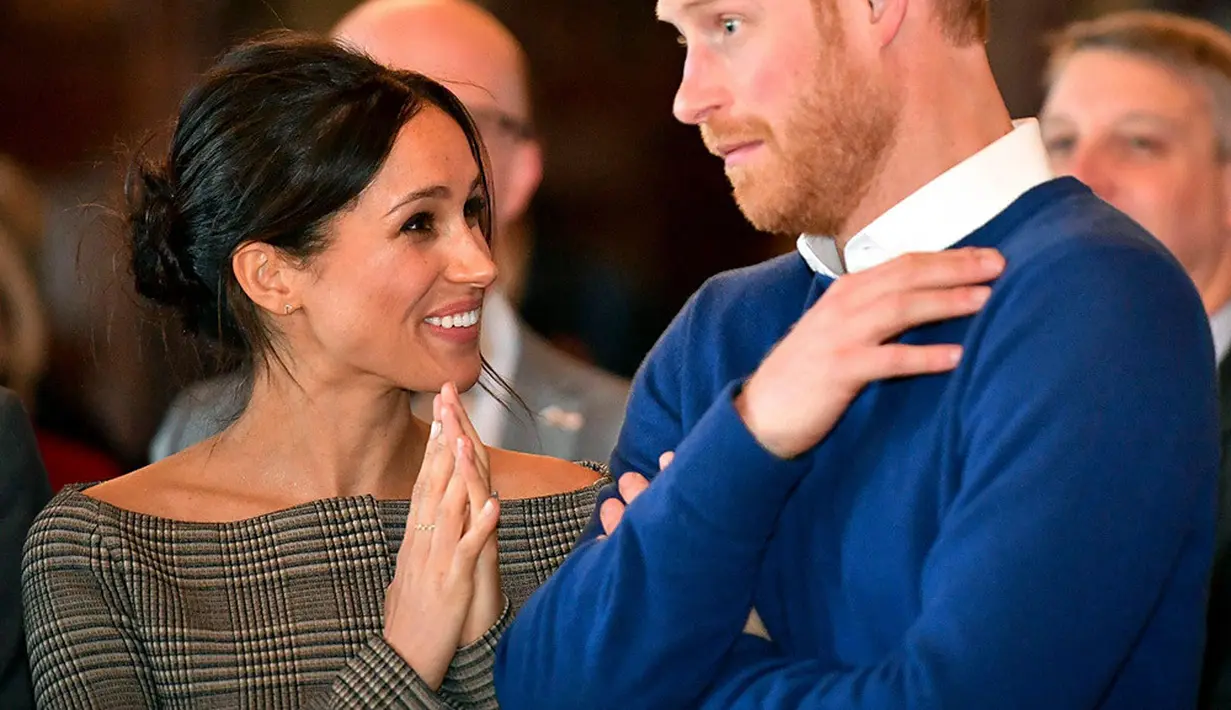 Gemasnya ekspresi Meghan Markle dan Pangeran Harry! (Rex/Shutterstock/HollywoodLife)