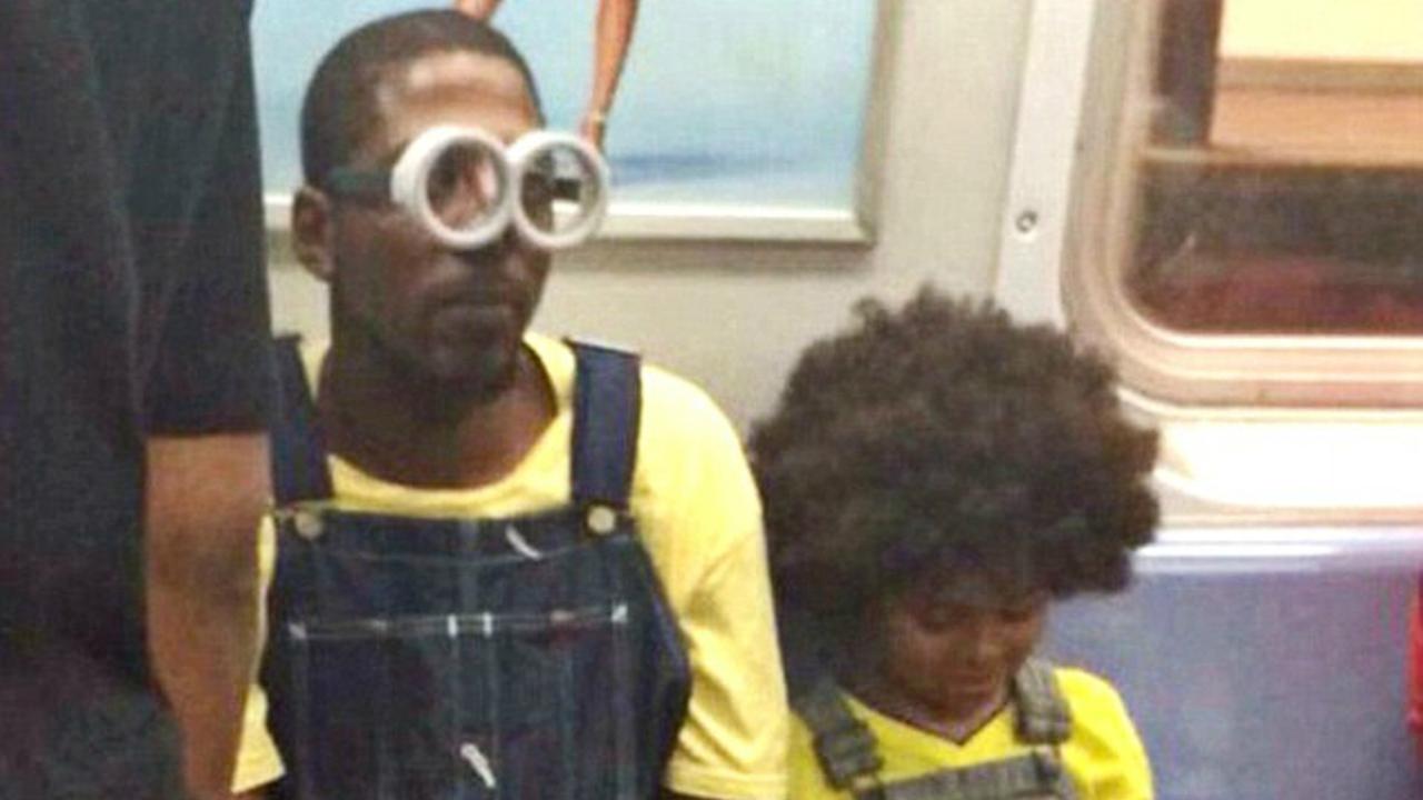 Demi Bahagiakan Anak, Ayah Rela Pakai Kostum Minions