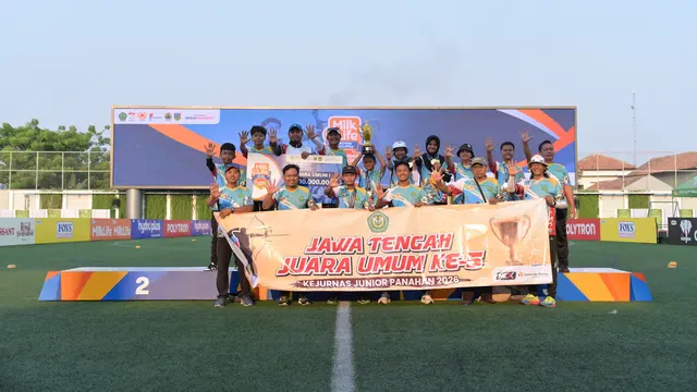 Jawa Tengah Juara Umum Kejurnas Junior Panahan 2026