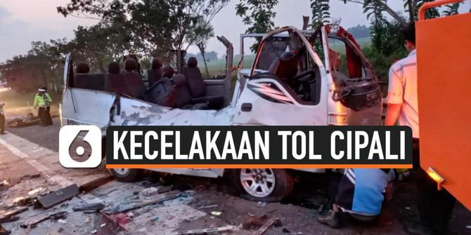 VIDEO: Kecelakaan Maut Tol Cipali, 8 Orang Meninggal Dunia