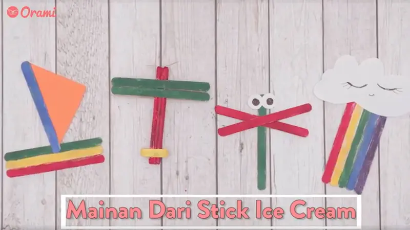 Yuk, Berkreasi untuk Mainan Anak Dengan Stick Ice Cream! sumberfoto: Orami Indonesia
