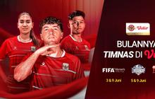 Vidio Siarkan Eksklusif Laga Timnas Senior, U-19, dan Timnas Putri Sepanjang Juni 2026