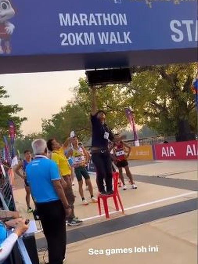 5 Momen Nyeleneh Selama Sea Games 2023, Salah Satunya Penyerahan Medali Pakai Lampu Mobil