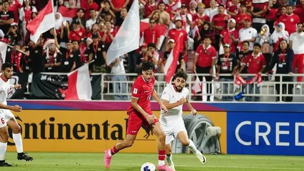 Rafael Struick mencetak dua gol ke gawang Korea Selatan dalam pertandingan perempat final Piala Asia U-23 2024.