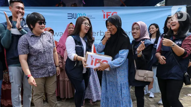 Kolaborasi IFG dan JKI Salurkan Bantuan Paket Sembako