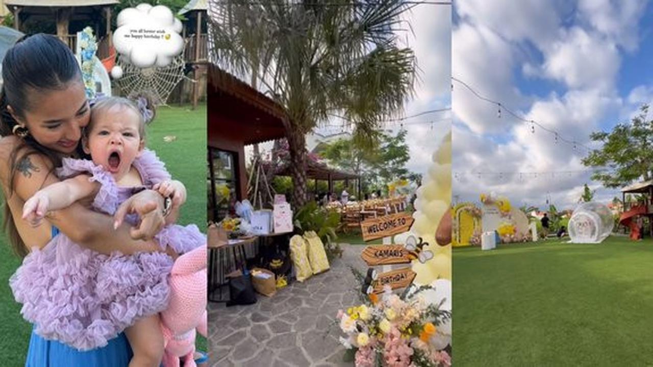 10 Potret Perayaan Ulang Tahun Kamari, Anak Jennifer Coppen yang Pertama, Meriah Banget