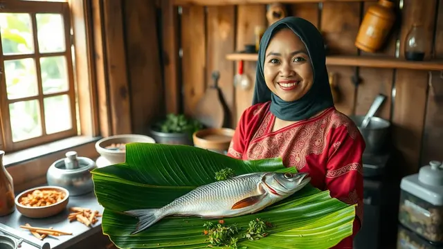 resep pepes ikan mas